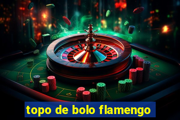 topo de bolo flamengo